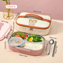 Axyaa Stainless Steel Bento Lunch Box Set - Large Capacity, 4/5 Compartment
