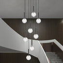 Axyaa Modern LED Pendant Chandeliers for Living Room Dining Room Indoor Lighting