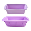 Silicone Loaf Pan Set by Axyaa: Baking & Pastry Tools for Cookies, Chocolate