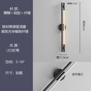 Axyaa Soft LED Wall Lamp: Nordic Style Luminescent Neon Tube for Bedroom
