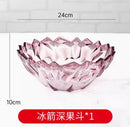 Axyaa Modern Minimalist Fruit Plate for Snacks and Dry Fruits