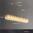 Axyaa Marble Crystal Pendant Lights for Elegant Dining Room Decor
