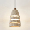 Axyaa Yellow Cave Stone Bedside Pendant Lamp
