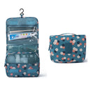 Axyaa Travel Cosmetic Bag: Waterproof Toiletry Washbag with Hanging Hook, Large Capacity.