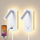 Axyaa Modern LED Wall Light with USB Charging – Simple & Sleek Lighting Solution