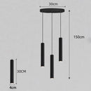 Axyaa Crystal Chandelier Stair Pendant Lamp Living Room Lights