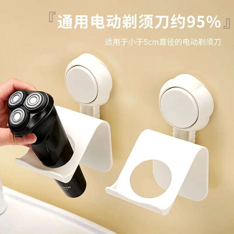 Axya Suction Soap Box Bathroom Shelf - Creative Drain Wall Hanging No Holes