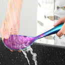 Axyaa Stainless Steel Long Handle Rice Spoon Home Kitchen Utensil
