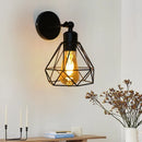 Axyaa Swing Arm Wall Lamp, Black Modern Design for Living Room, Bedroom, Bedside