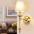 Axyaa Copper Wall Lamp Bedroom Light Simple Living Room Lighting