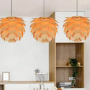 Nordic Wooden Pendant Light by Axyaa - Modern Bedroom & Restaurant Decor