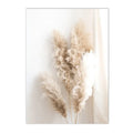 Pampas Grass Canvas Painting Poster by Axyaa - Scandinavian Art for Living Room