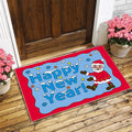 Axyaa Christmas Santa Mat: Festive Home Decoration for Kitchen and Bathroom