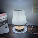 Axyaa LED USB Desk Lamp Tricolor Night Light for Bedroom and Study