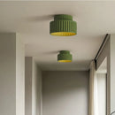 Axyaa French Cream LED Ceiling Light - Wabi Sabi Style Vintage Indoor Lamp