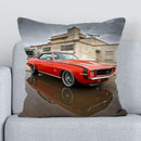 Axyaa Muscle Car Printed Pillow Cover for Stylish Home Decor