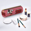 Axyaa Mickey Mouse & Minnie Leather Pencil Case: Big Capacity Office & Cosmetic Holder