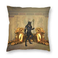 Axyaa Egyptian Cat Ankle Cross Sofa Cushion Cover - Home Decoration Trend