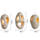 Axyaa Modern Loft Wabi Sabi Pendant Lights Irregular Lustre Lamp Fixtures
