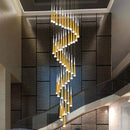 Axyaa Modern LED Pendant Chandeliers for Living Room Staircase Hanging Light