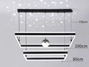 Axyaa Modern Dining Room Pendant Lights LED Chandelier Ceiling Lamp Hanging Light