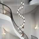 Axyaa Modern LED Staircase Chandelier for Living Room, Dining Room, Kitchen