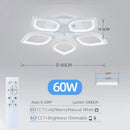 Axyaa Dimmable LED Chandelier Ceiling Lamp with Remote Control