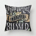 Axyaa Coffee Burger Wine Pie Juice Cushion Cover 45x45cm