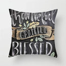 Axyaa Coffee Burger Wine Pie Juice Cushion Cover 45x45cm