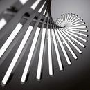 Axyaa Nordic Fishbone Suspension Light: Modern, Simple, Creative Lighting Fixtures