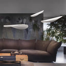 Axyaa Acrylic Leaf Pendant Light - Nordic Minimalist LED Chandelier for Home Decor