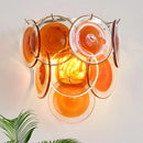 Modern Axyaa Murano Glass Dopamine Wall Light for Colorful Living Spaces