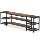 Axyaa 78" TV Stand for TVs up to 85", 3-Tier Media Console Table