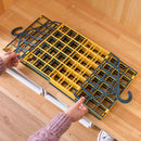 Axyaa Hanging Wardrobe Organizer Cabinets Hanger System for Clothes Storage & Handbags