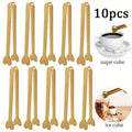 Axyaa Stainless Steel Heart Ice Clip - Coffee Shop & Home Snack Cube Clip