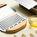Axyaa Stainless Steel Dough Scraper with Scale - Baking & Cooking Tool