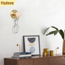 Axyaa Glass Ball Wall Lamp - Minimalist Nordic Design
