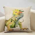 Axyaa Nordic Animal Cushion Cover 45x45cm Linen Pillowcase