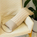 Axyaa Striped Adjustable Buckwheat Pillow - Pure Cotton Neck Support