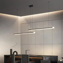 Axyaa Modern LED Chandelier Dining Room Pendant Lights Minimalist Hanging Lamp