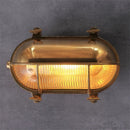 Axyaa Nordic Copper Wall Lamp Glass LED Stair Light Loft Style Wandlamp