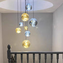 Axyaa LED Pendant Lights Chandeliers for Modern Living & Dining Room Lighting