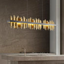 Axyaa Modern LED Pendant Light Chandeliers for Living Room and Dining Room