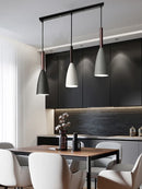 Axyaa Nordic Style Minimalist Single & Triple Head Chandelier for Home, Restaurant, and Bar