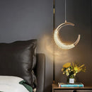 Nordic Crystal Pendant Lights by Axyaa: Elegant Indoor Ceiling Lamp for Home Lighting