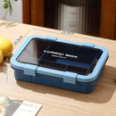 Axyaa Large Capacity Bento Box Lunchbox for Kids, Leakproof Food Storage Container