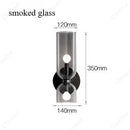 Axyaa LED Glass Wall Lamp for Living Room Bedroom Decor