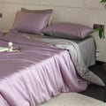 Axyaa Mulberry Silk Bedding Set King Queen Size Luxury 100% Duvet Cover Bedsheet