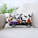Axyaa Pumpkin Cartoon Embroidered Pillow Cover 45x45 Home Sofa Decoration