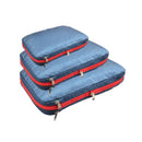 Axyaa Compression Packing Cubes Set for Clothing, Underwear, Shoes - Travel & Home Organization